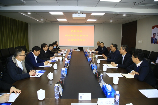 中國銅業總裁許波到訪有研集團