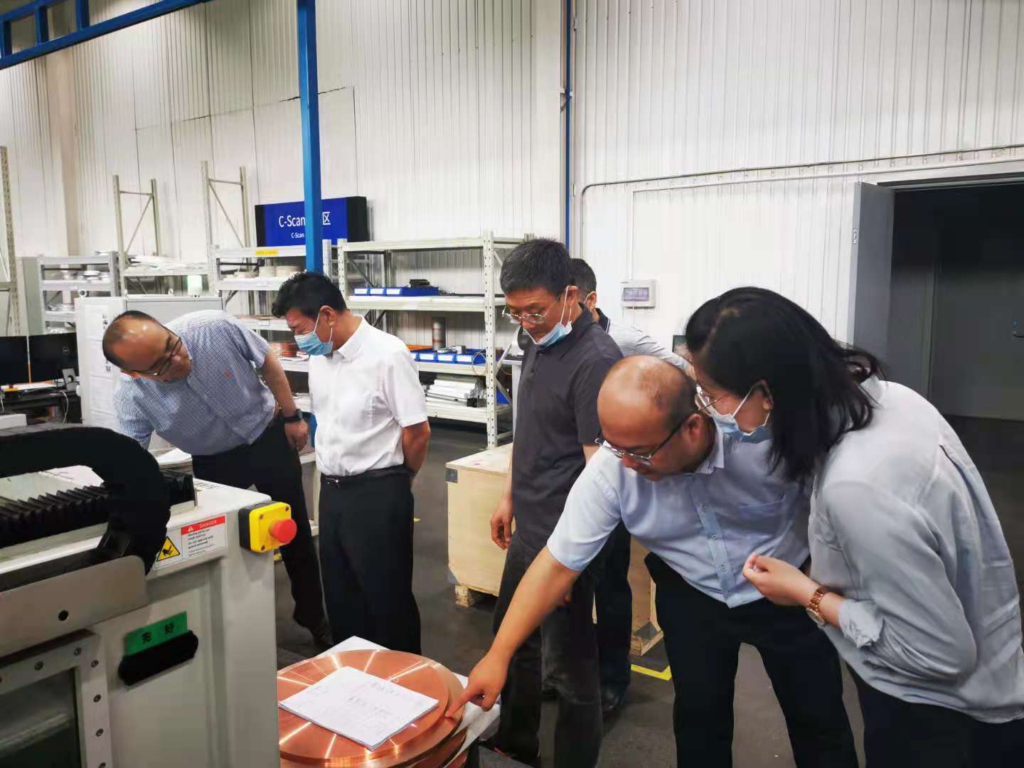   對標世界一流管理提升行動現場調研指導       