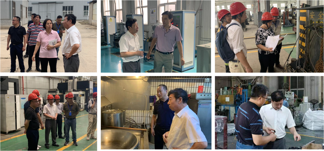 有研集團副總經理王臣到二部園區企業安全檢查